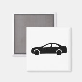 Aimant Silhouette limousine (Recto/Verso)