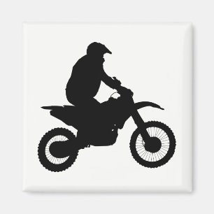 Aimant Silhouette Motocross