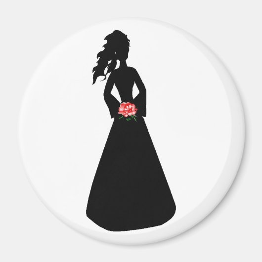 Aimant Silhouette nuptiale III (Devant)