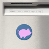Aimant Silhouette Piglet (In Situ (Lave-vaisselle))