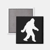 Aimant Silhouette Sasquatch Blanc Pour Arrière - plans So (Recto/Verso)