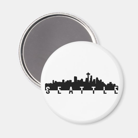 Aimant silhouette silhouette silhouette silhouette en for (Recto/Verso)