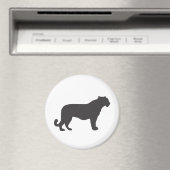 Aimant Silhouette Tiger (In Situ (Lave-vaisselle))