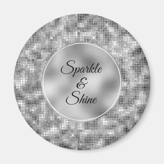 Aimant Silver Glitz (Devant)