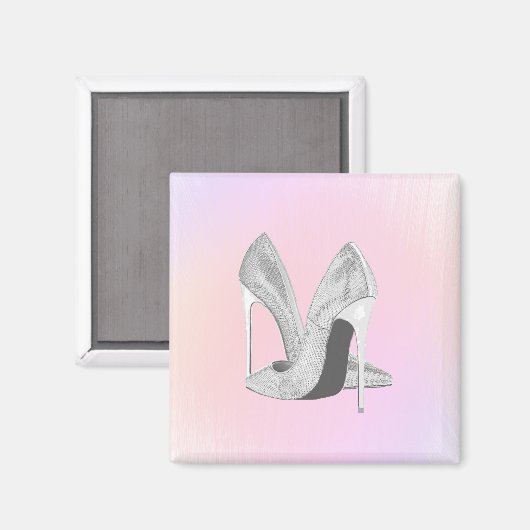 Aimant Silver Heels Pastels (Recto/Verso)