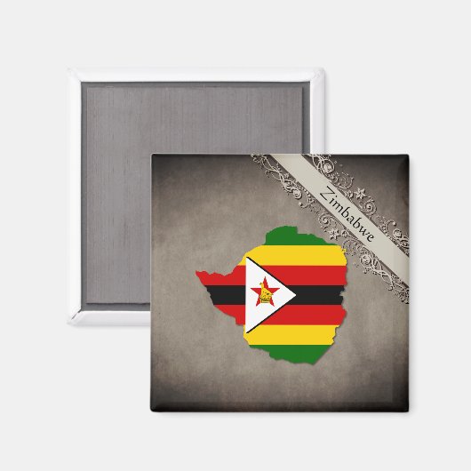 Aimant Simbabwe (Recto/Verso)