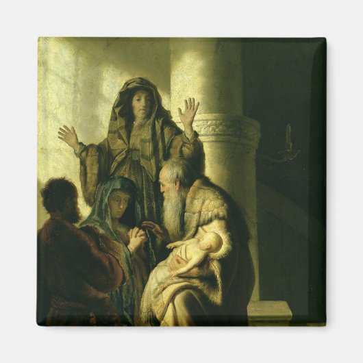 Aimant Siméon et Hannah dans le Temple, vers 1627 (Devant)