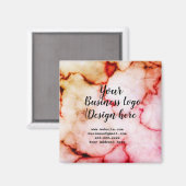 Aimant simple addyour logo/design mare (Recto/Verso)