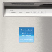 Aimant Simple bleu (In Situ (Lave-vaisselle))