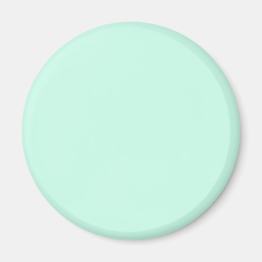 Aimant simple couleur pastel personnalisée minimale solid (Devant)