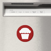 Aimant simple cupcake / muffin (In Situ (Lave-vaisselle))