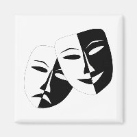 Simple Drama Comedy Masques Café par intérim