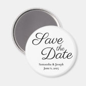 Aimant Simple Enregistrer la Date (Recto/Verso)
