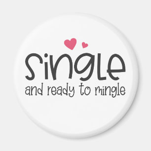Aimant Simple et prêt à mélanger la Saint-Valentin Magn