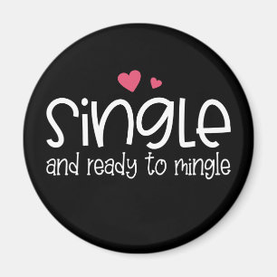 Aimant Simple et prêt à mélanger la Saint-Valentin Magn
