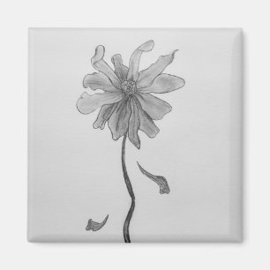 Aimant Simple marguerite