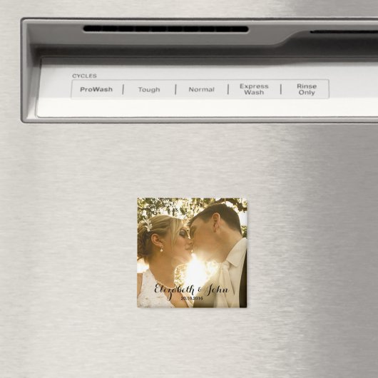 Aimant Simple Mariage d'écriture (In Situ (Lave-vaisselle))