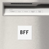 Aimant Simple minimum BFF meilleur amis famille nom perso (In Situ (Lave-vaisselle))