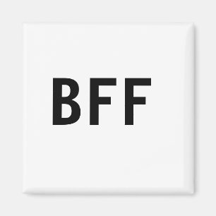 Aimant Simple minimum BFF meilleur amis famille nom perso