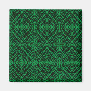 Aimant Simple Scribble   Carreaux miroir   Vert   Bureau