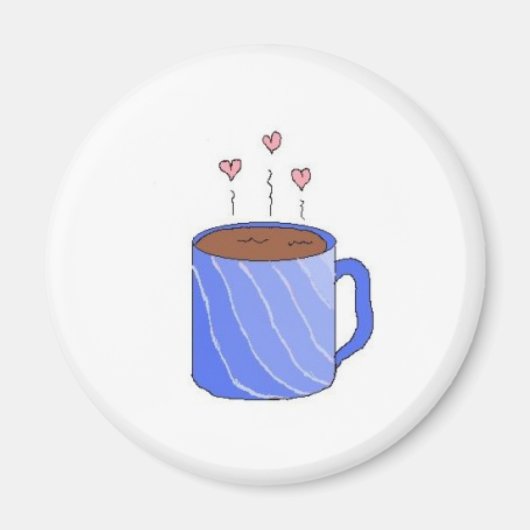 Aimant Simplement Café (Devant)