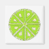 Aimant Simplement Lime (Devant)