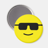 Aimant Simples Cool Taches Jaunes (Recto/Verso)