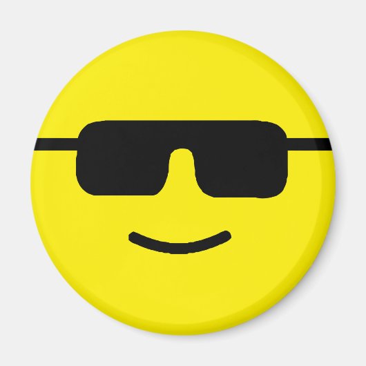 Aimant Simples Cool Taches Jaunes (Devant)