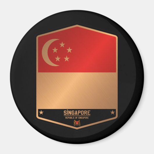 Aimant Singapour (Devant)