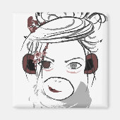 Aimant singe. (Devant)