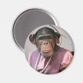 Aimant singe du téléphone (Recto/Verso)