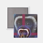 Aimant Singe effrayé (Recto/Verso)