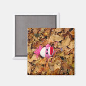 Aimant Singe En Feuille (Recto/Verso)