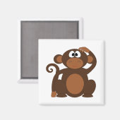Aimant Singe mignon (Recto/Verso)