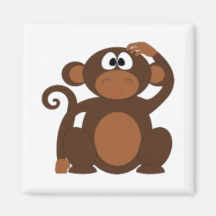 Aimant Singe mignon