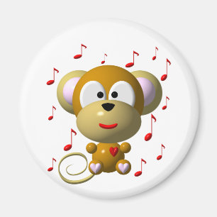 Aimant Singe musical