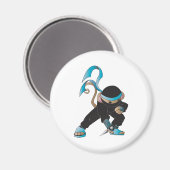 Aimant singe ninja (Recto/Verso)