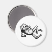 Aimant singe séduisante (Recto/Verso)