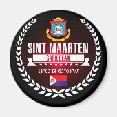Aimant Sint Maarten (Devant)