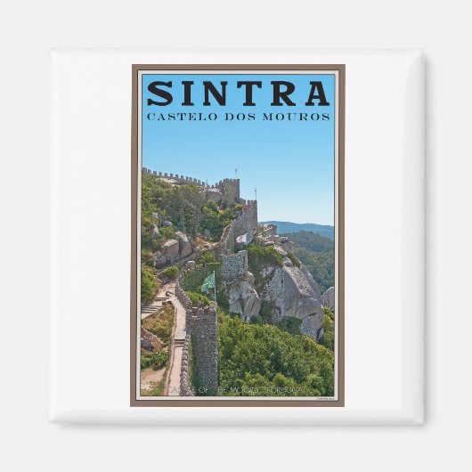 Aimant Sintra - Château des Maures (Devant)
