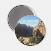 Aimant Sion du sentier Angels Landail Parc national Zion (Recto/Verso)