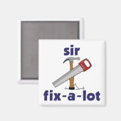 Aimant Sir Fix-A-Lot (Recto/Verso)
