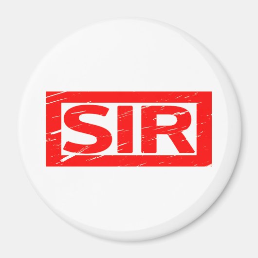 Aimant Sir Stamp (Devant)