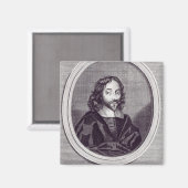 Aimant Sir Thomas Browne, gravé par Frederick (Recto/Verso)