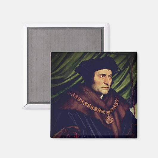 Aimant Sir Thomas More - par Hans Holbein, le Jeune (Recto/Verso)