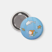 Aimant Sirène (Recto/Verso)