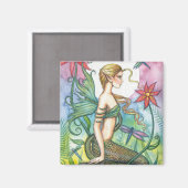 Aimant Sirène Coloré par Molly Harrison (Recto/Verso)
