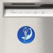 Aimant Sirène Dolphin Moon (In Situ (Lave-vaisselle))