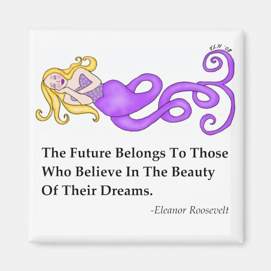 Aimant Sirène Dream-Mer (Devant)