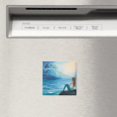 Aimant Sirène et navire en mer (In Situ (Lave-vaisselle))